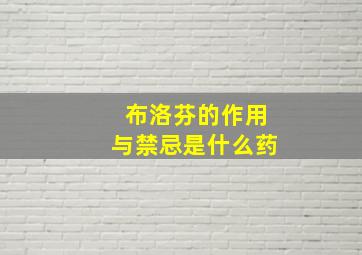 布洛芬的作用与禁忌是什么药