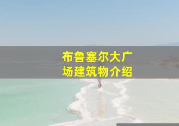 布鲁塞尔大广场建筑物介绍