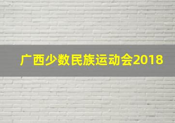 广西少数民族运动会2018