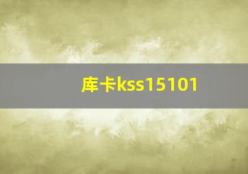 库卡kss15101