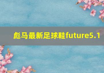 彪马最新足球鞋future5.1