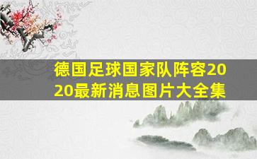 德国足球国家队阵容2020最新消息图片大全集