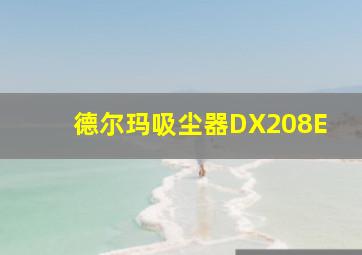 德尔玛吸尘器DX208E