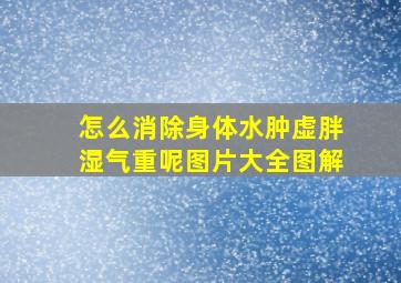 怎么消除身体水肿虚胖湿气重呢图片大全图解