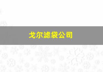 戈尔滤袋公司