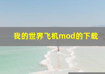 我的世界飞机mod的下载