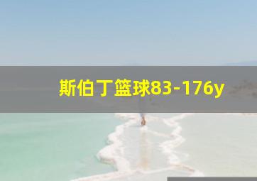 斯伯丁篮球83-176y