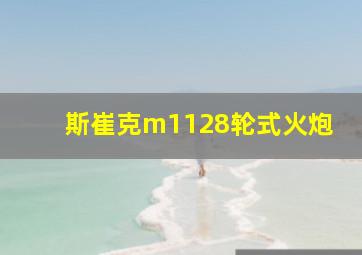 斯崔克m1128轮式火炮