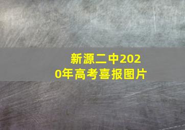 新源二中2020年高考喜报图片