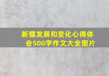 新疆发展和变化心得体会500字作文大全图片