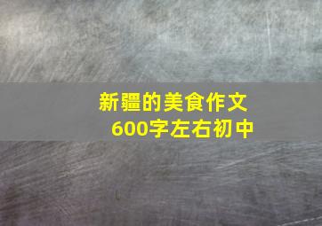 新疆的美食作文600字左右初中