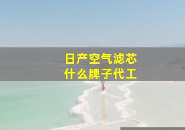 日产空气滤芯什么牌子代工