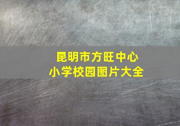 昆明市方旺中心小学校园图片大全