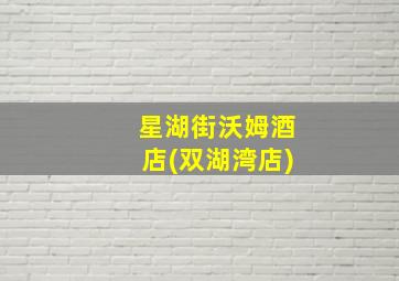 星湖街沃姆酒店(双湖湾店)