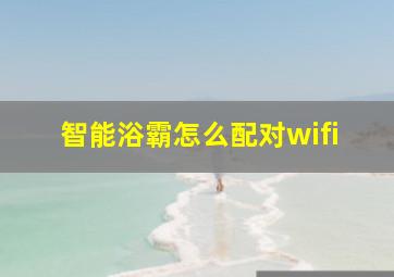 智能浴霸怎么配对wifi