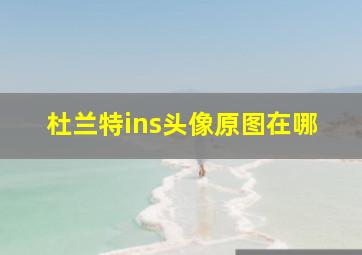 杜兰特ins头像原图在哪