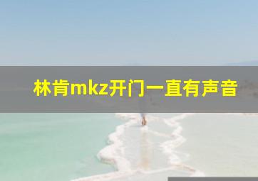 林肯mkz开门一直有声音