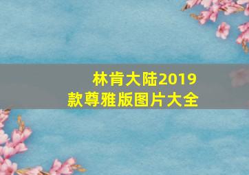 林肯大陆2019款尊雅版图片大全