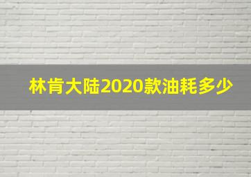 林肯大陆2020款油耗多少