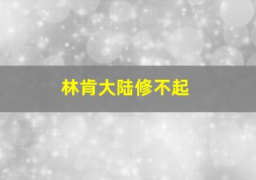 林肯大陆修不起