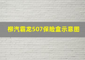 柳汽霸龙507保险盒示意图