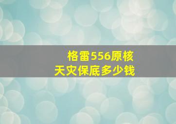 格雷556原核天灾保底多少钱