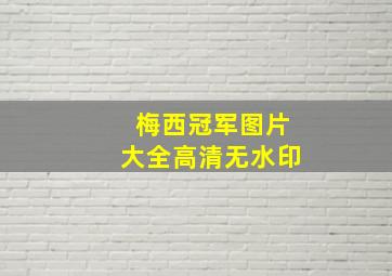 梅西冠军图片大全高清无水印