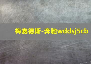 梅赛德斯-奔驰wddsj5cb