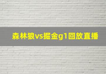 森林狼vs掘金g1回放直播