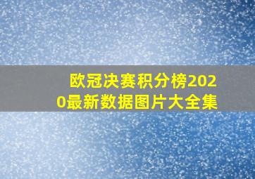 欧冠决赛积分榜2020最新数据图片大全集