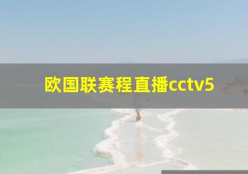 欧国联赛程直播cctv5