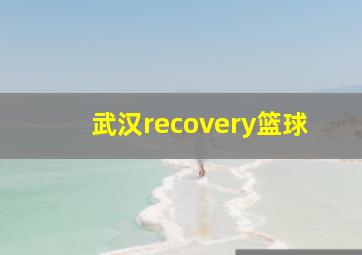 武汉recovery篮球