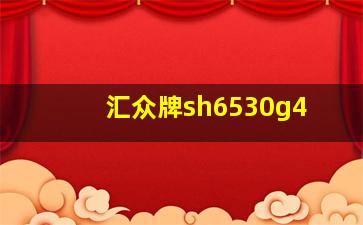 汇众牌sh6530g4