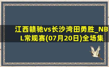 江西赣驰vs长沙湾田勇胜_NBL常规赛(07月20日)全场集锦