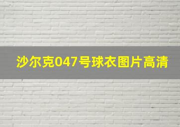 沙尔克047号球衣图片高清