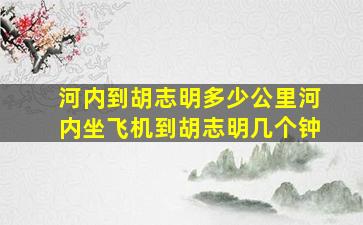 河内到胡志明多少公里河内坐飞机到胡志明几个钟