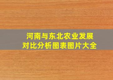 河南与东北农业发展对比分析图表图片大全