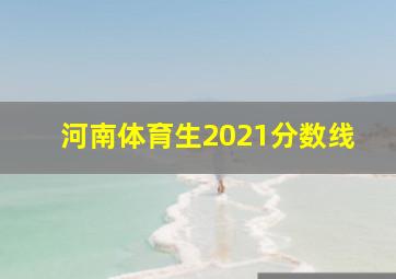 河南体育生2021分数线