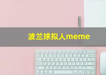 波兰球拟人meme