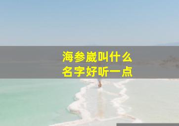 海参崴叫什么名字好听一点