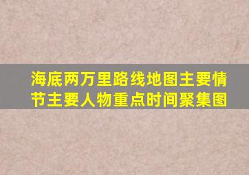 海底两万里路线地图主要情节主要人物重点时间聚集图