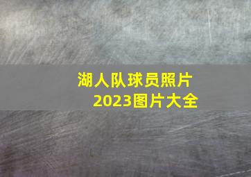 湖人队球员照片2023图片大全