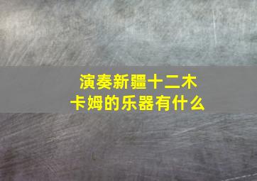 演奏新疆十二木卡姆的乐器有什么