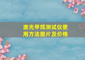 激光甲烷测试仪使用方法图片及价格