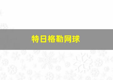 特日格勒网球