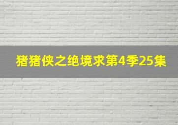 猪猪侠之绝境求第4季25集