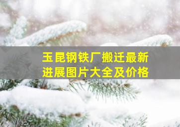 玉昆钢铁厂搬迁最新进展图片大全及价格