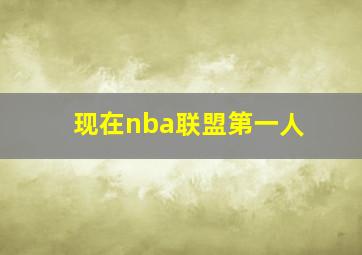 现在nba联盟第一人