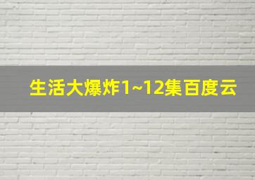 生活大爆炸1~12集百度云