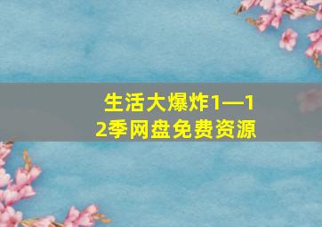 生活大爆炸1―12季网盘免费资源